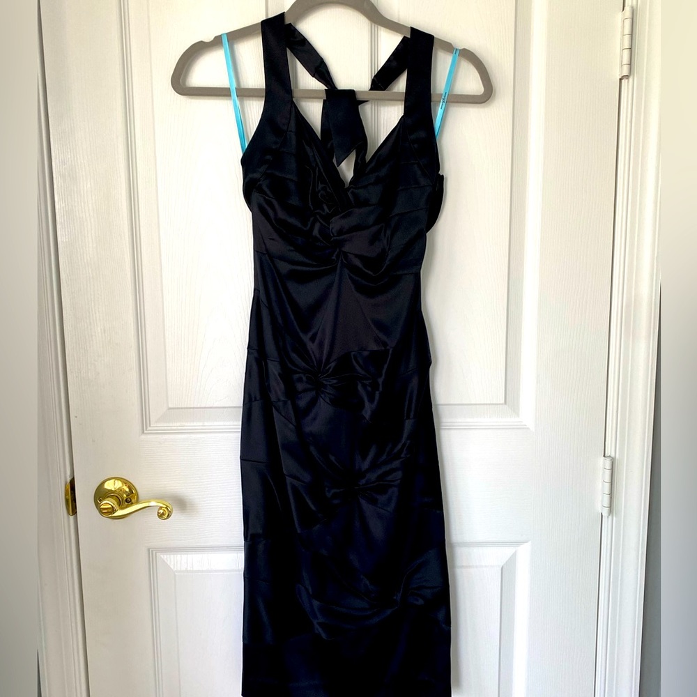 Black Silk Marciano dress Size small